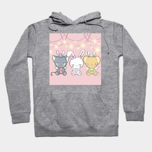 Cardcaptor Sakura Kero and the gang Hoodie by artbysavi